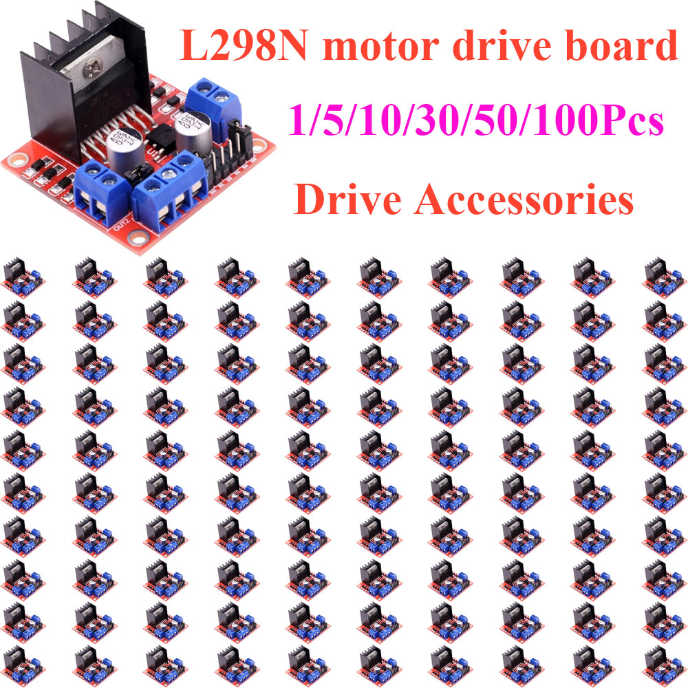 L298N Module - 1~100Pcs L298N DC Stepper Motor Driver