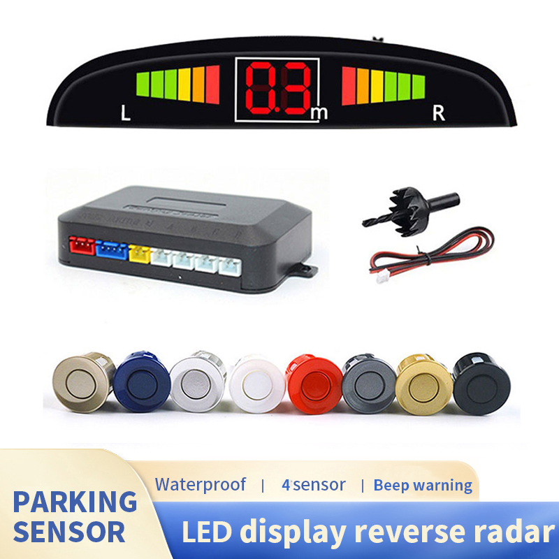 Infrared Obstacle Sensor - Car LED Digital Screen Parking Sensor