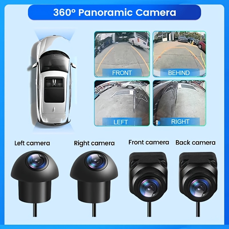 Infrared Obstacle Sensor - Ultimate 360° Panoramic Camera Set 4CH
