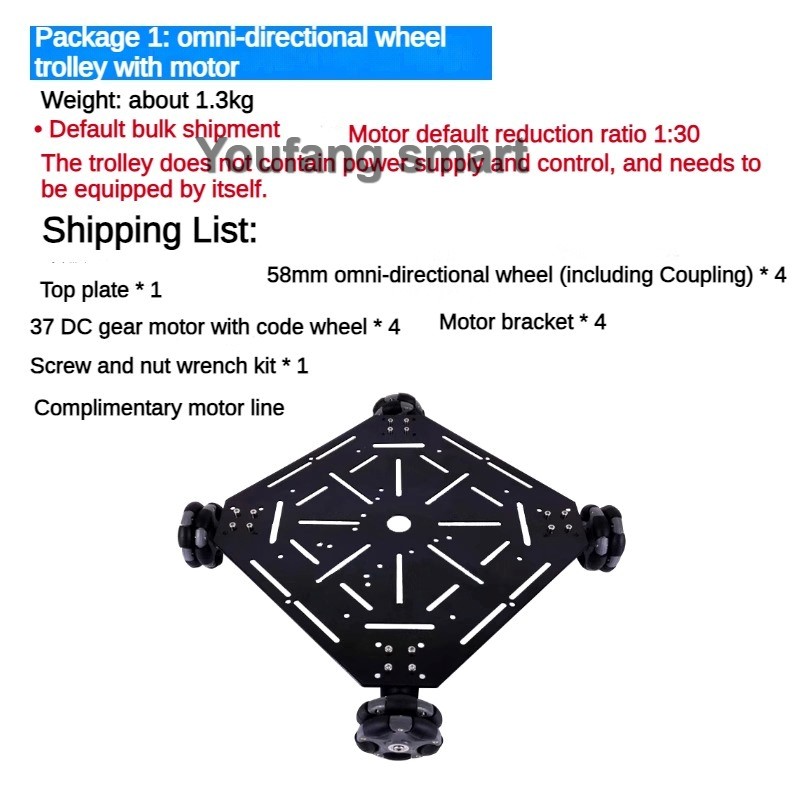 5kg Load ROS 4WD Omni Wheel Ro - đánh giá và giá Ros Robot