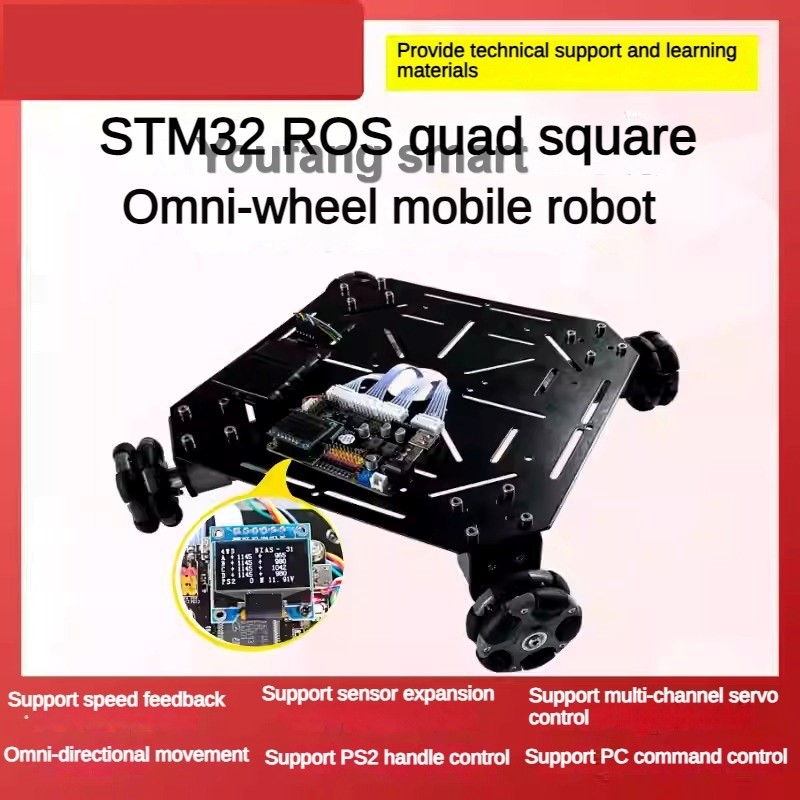 5kg Load ROS 4WD Omni Wheel Ro - đánh giá và giá Ros Robot