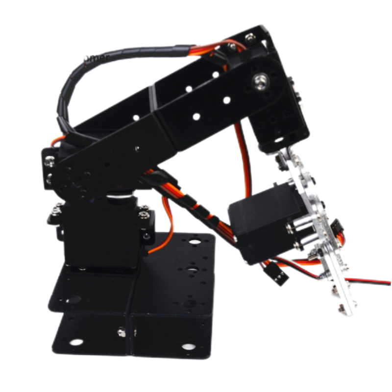 MG996 4 Dof Unassembly Mechani - đánh giá và giá Robot Arm Metal