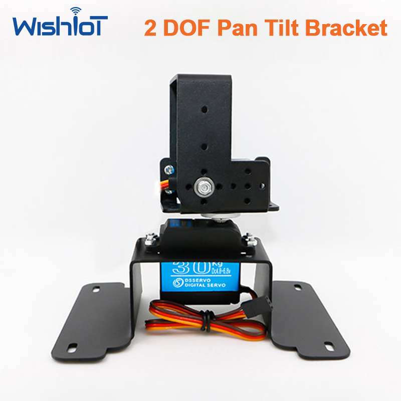 2 DOF Pan Tilt Bracket Kit Met - đánh giá và giá Pan Tilt Bracket