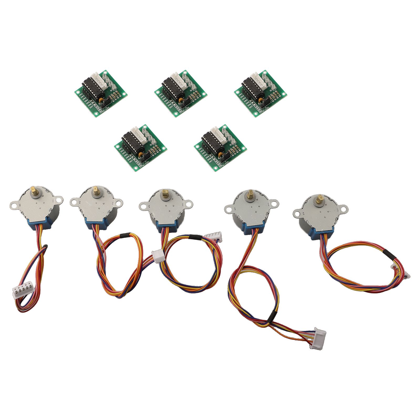 5V 4-Phase Stepper Motor 28BYJ - đánh giá và giá Uln2003 Driver