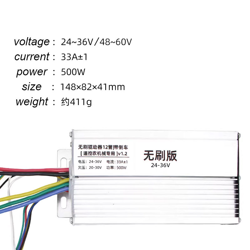 Anxinee DC 24V 36V 48V 60V 500 - đánh giá và giá Dc Motor