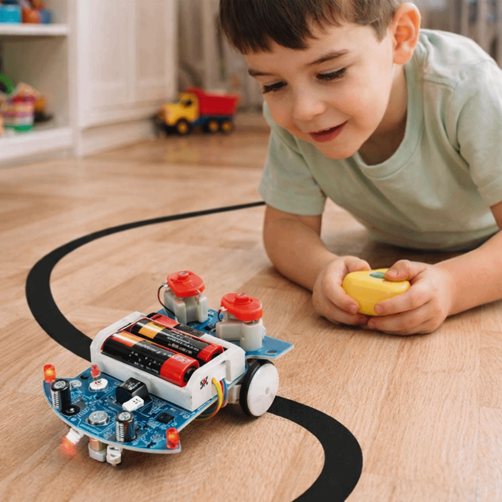 Intelligent Tracking D2-5 Inte - đánh giá và giá Line Follower Robot