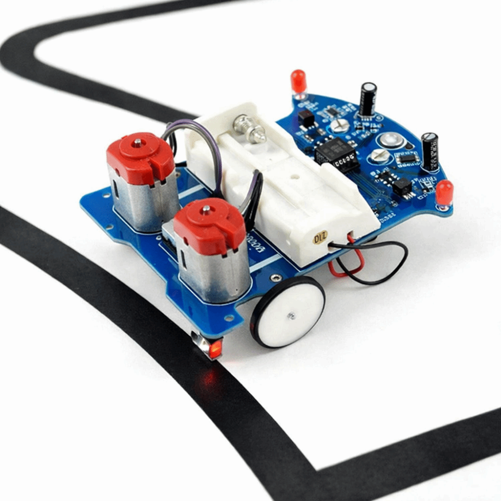 Intelligent Tracking D2-5 Inte - đánh giá và giá Line Follower Robot