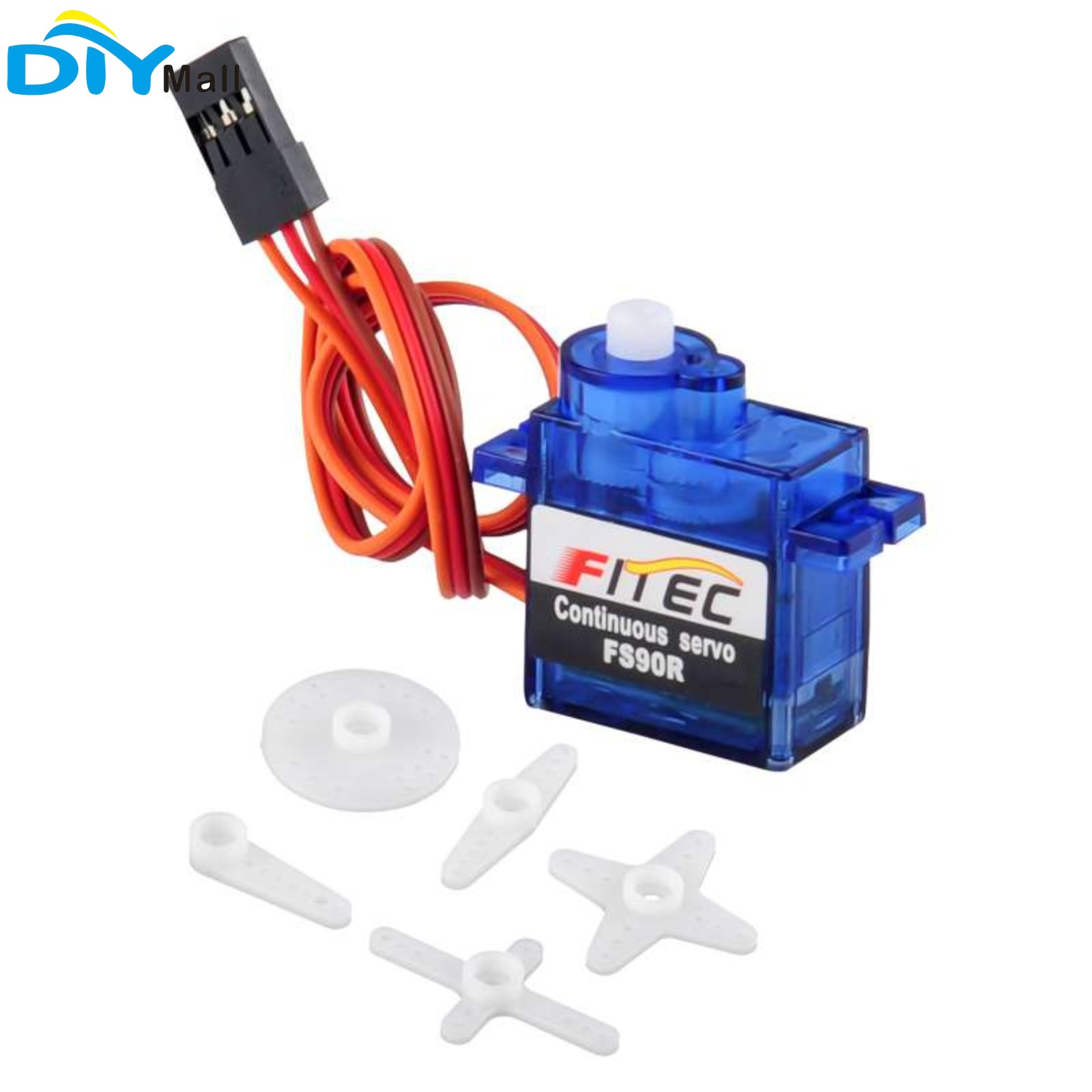 FS90R 9g Servo 360 Degree Cont - đánh giá và giá Arduino Robot