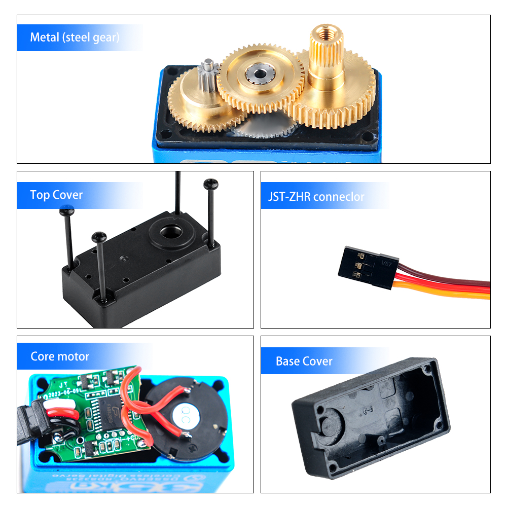 RDS3235 Digital Servo 35KG Cor - đánh giá và giá Servo Bracket