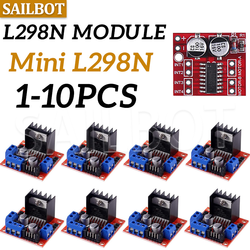 1/5/10PCS L298N DC Motor Drive - đánh giá và giá Motor Driver L298N