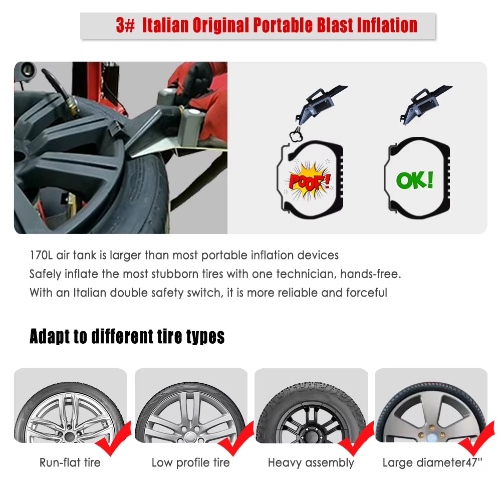 High Quality  Automatic Tire C - đánh giá và giá Robot Wheel