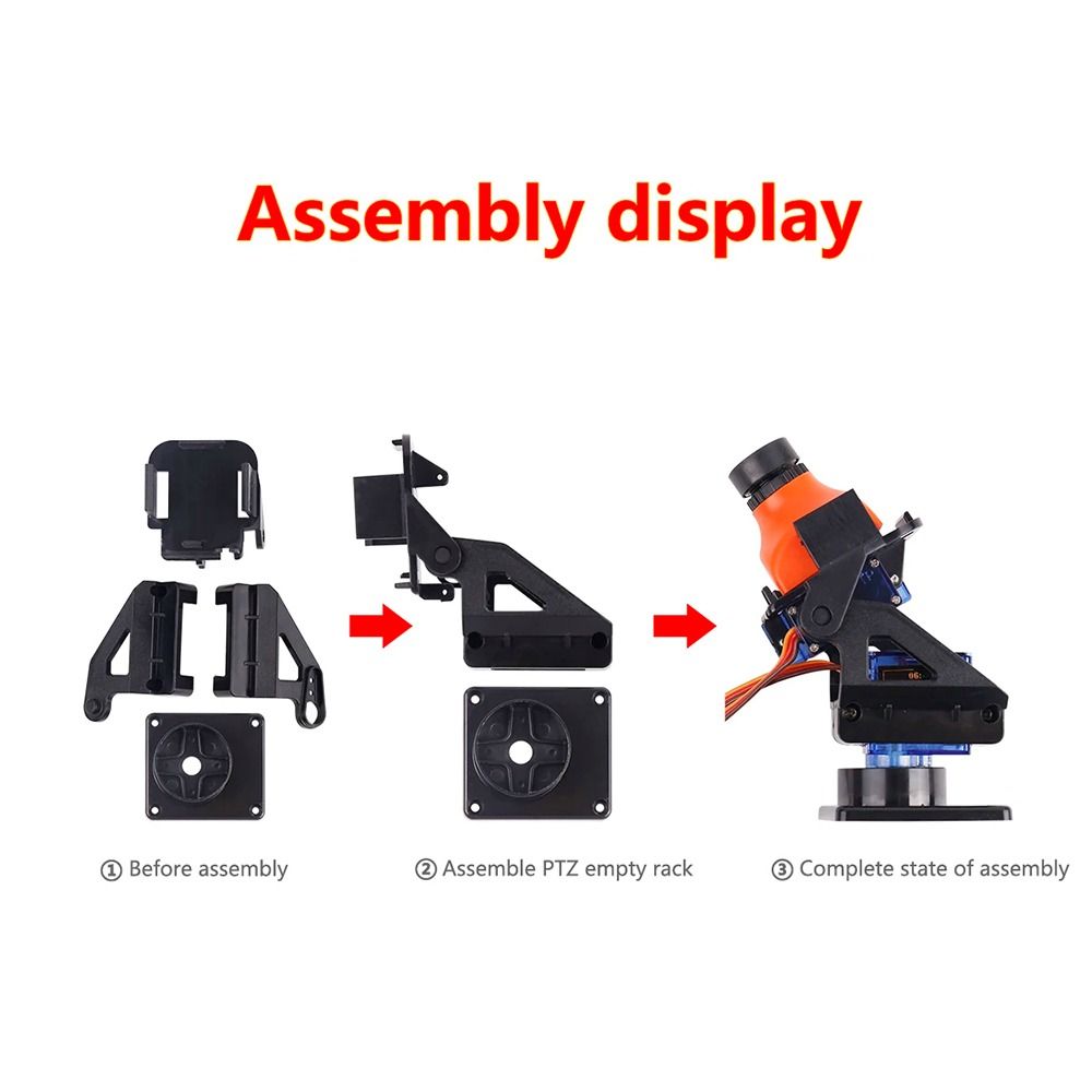 1Sets Rc Plane Parts Steering  - đánh giá và giá Pan Tilt Bracket