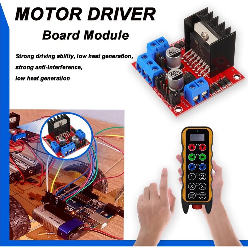 AEE7-4 Pcs L298N Motor Driver  - đánh giá và giá Motor Driver L298N