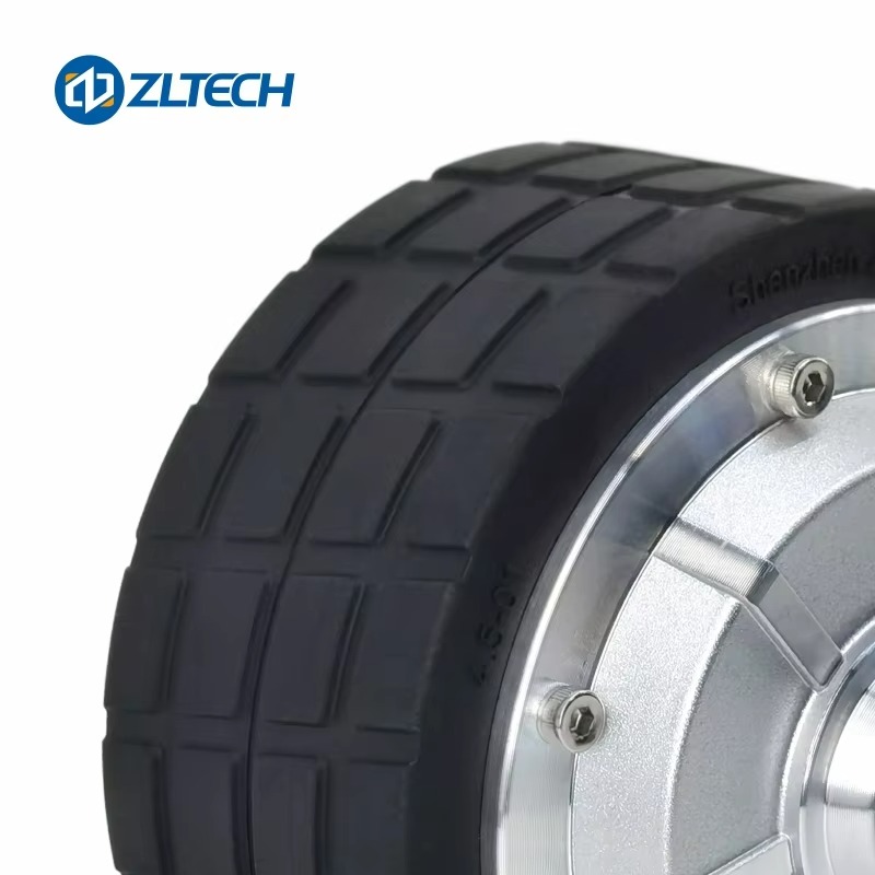 4.5 Inch DC 24V 200W 150kg Loa - đánh giá và giá Robot Wheel