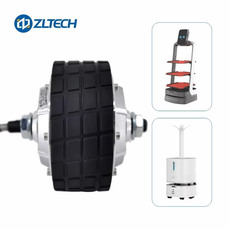 4.5 Inch DC 24V 200W 150kg Loa - đánh giá và giá Robot Wheel
