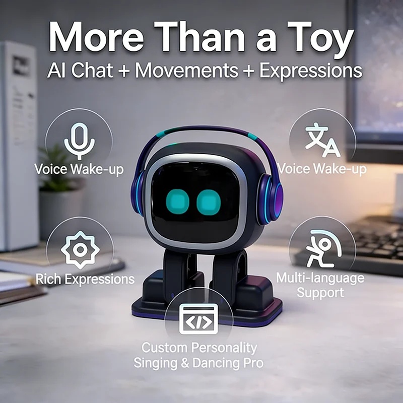 New EMO AI Robot Interactive D - đánh giá và giá Ros Robot