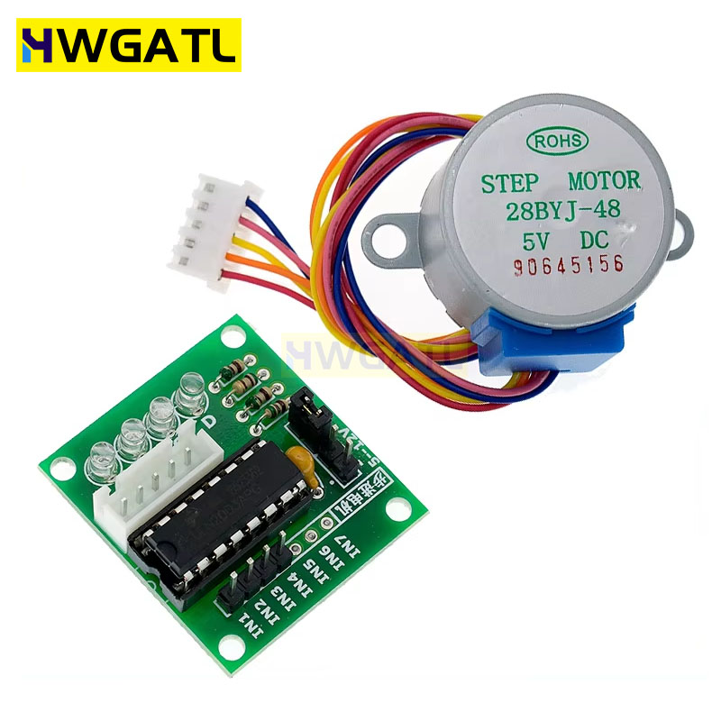 HWGATL 5V 4-Phase 28BYJ-48 DC  - đánh giá và giá Uln2003 Driver
