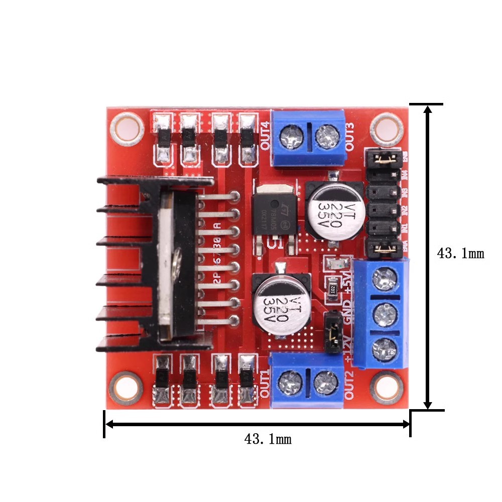 1~100Pcs L298N Dual Channel DC - đánh giá và giá L298N Module