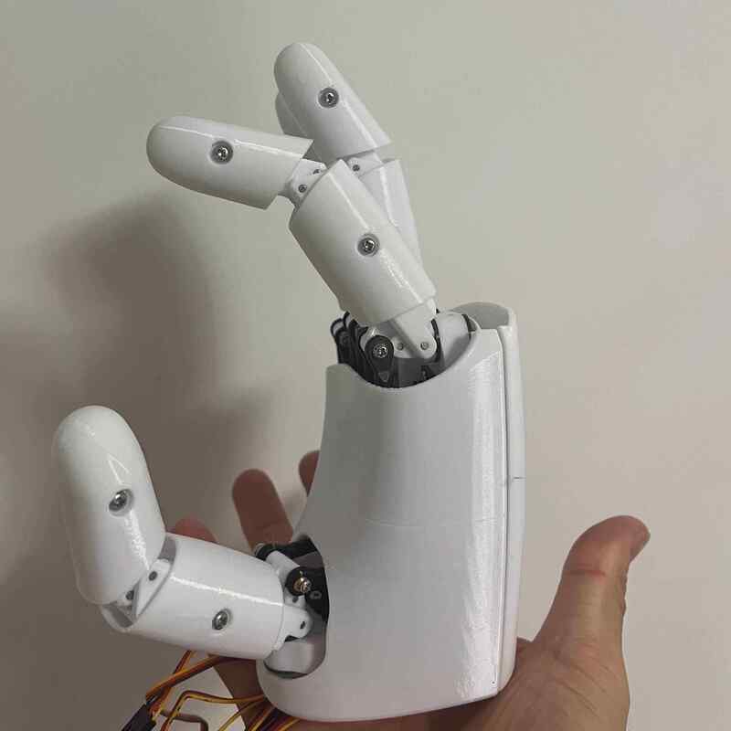 AmazingHand 8 DOF Robot Hand 3 - đánh giá và giá Robot Gripper
