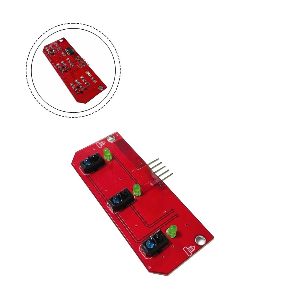 DIY Robot Project 3 Way Tracki - đánh giá và giá Line Follower Robot