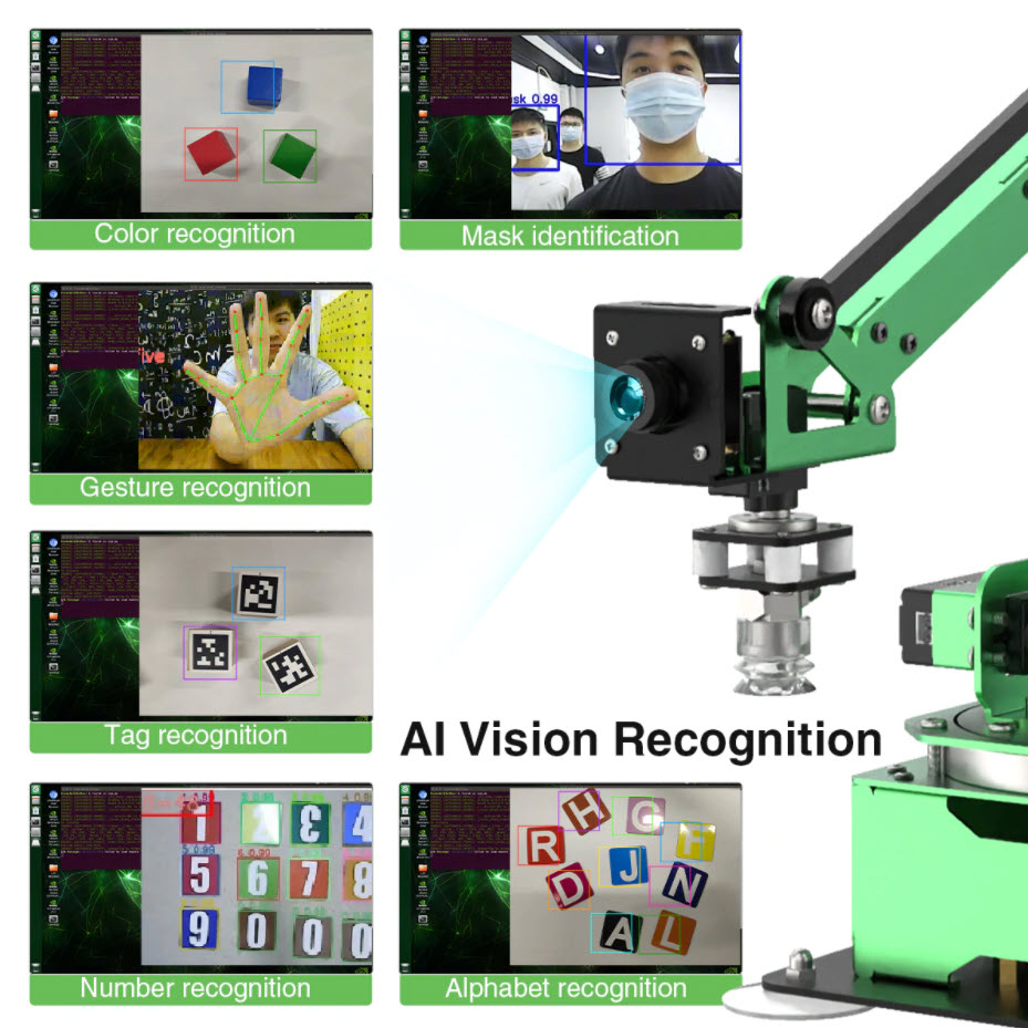 NEW Programmable Robot JetMax  - đánh giá và giá Ros Robot