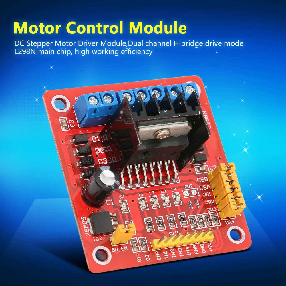 L298N Stepper Motor Driver Mod - đánh giá và giá L298N Module