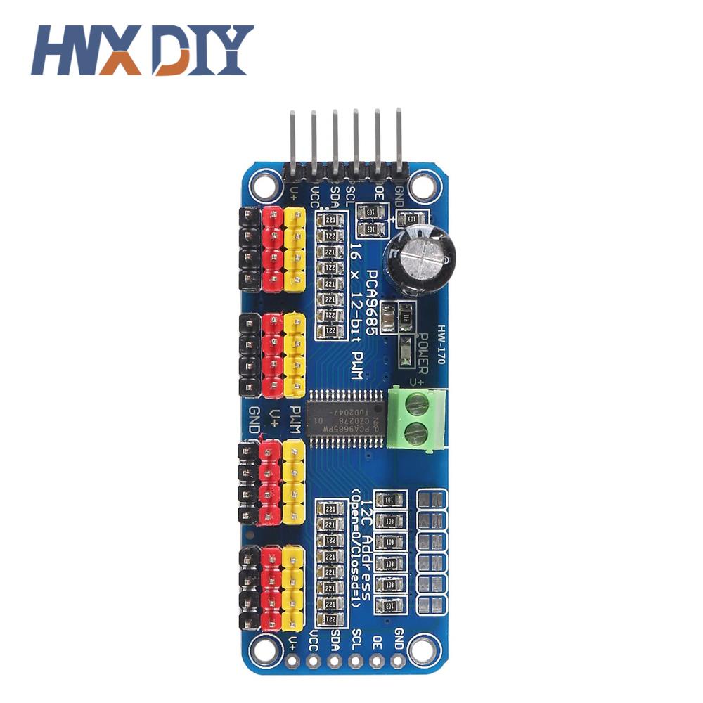 1-5pcs PCA9685 16 Channel 12-b - đánh giá và giá Uln2003 Driver