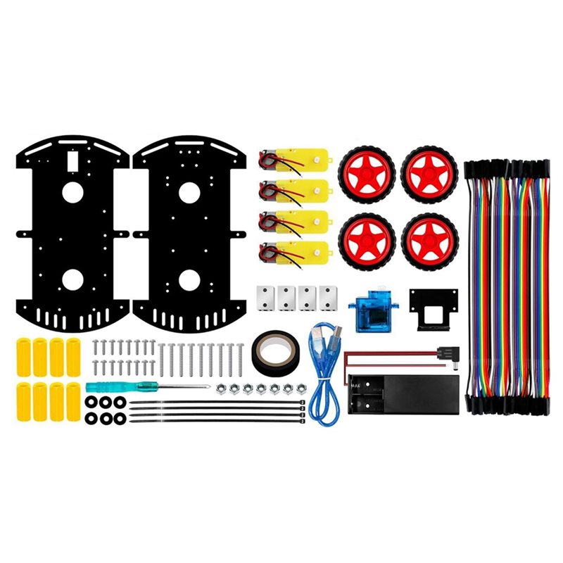 WOWFU-4WD Smart Robot Car Kit  - đánh giá và giá Arduino Robot