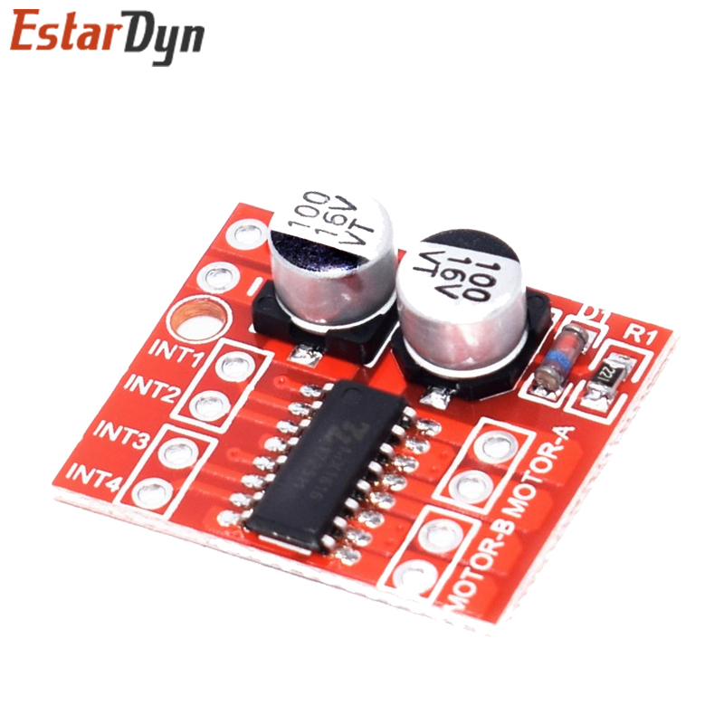 Estardyn 2 DC motor drive modu - đánh giá và giá L298N Module