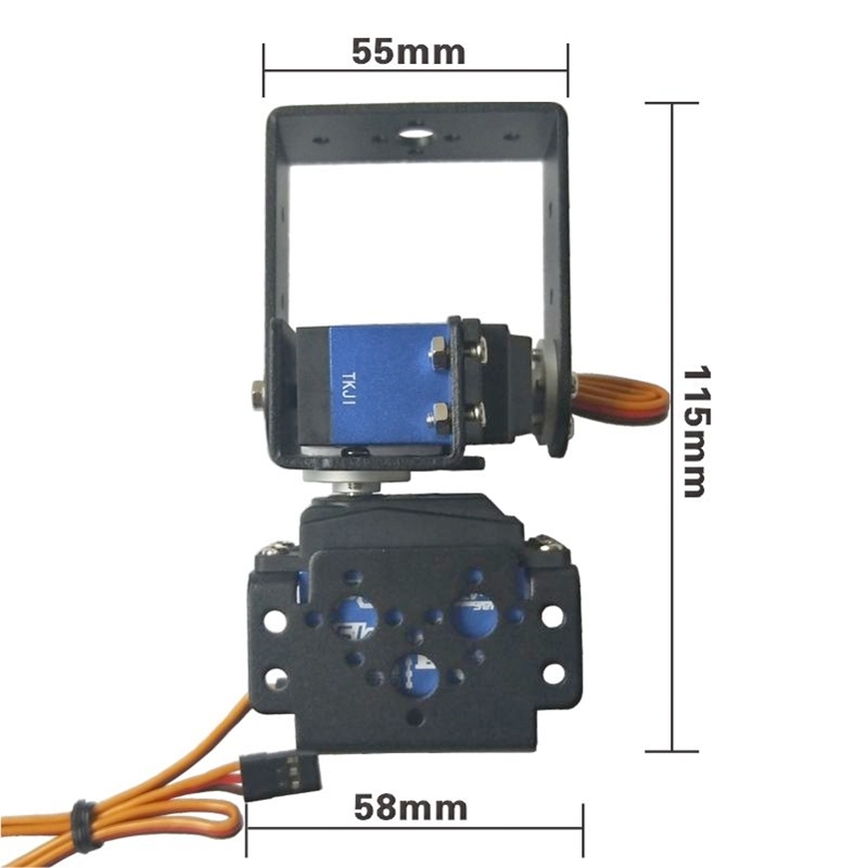 2 DOF Robotic Pan And Tilt Ser - đánh giá và giá Pan Tilt Bracket