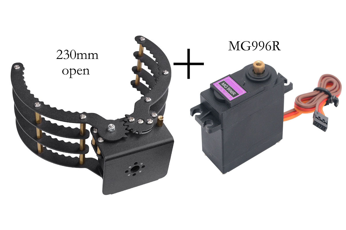 230mm Opening Mechanical Claw  - đánh giá và giá Robot Gripper Claw