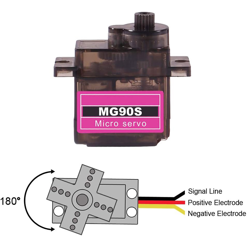 MG90S Servo 5/10/20/40Pcs All  - đánh giá và giá Servo Sg90