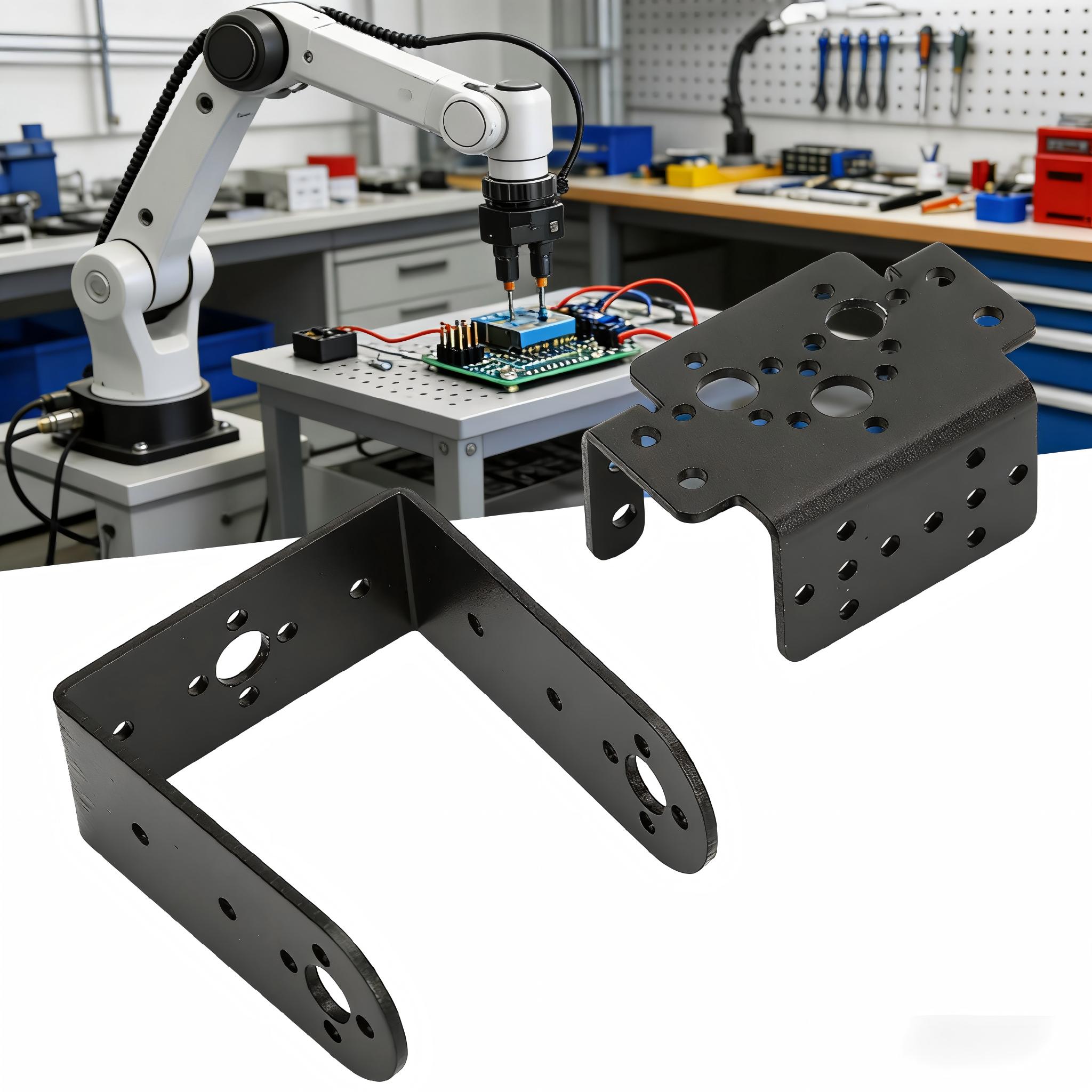 MG995 MG996R Servo Motor Brack - đánh giá và giá Pan Tilt Bracket